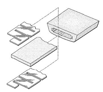 Capacitive sensing automotive Strip Consctruction