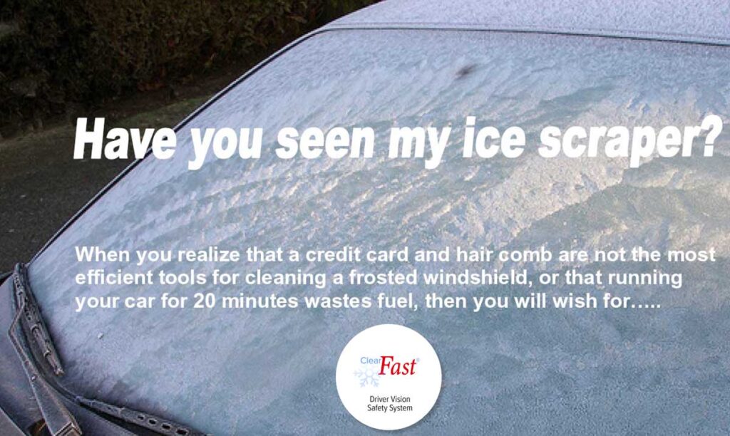 How to get ice off windshield fast – Clear fast®