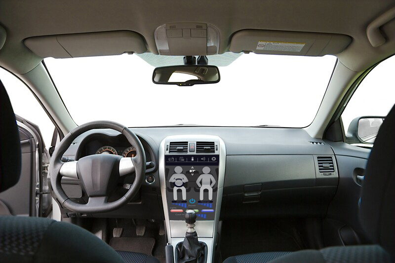HMI car dash controls
