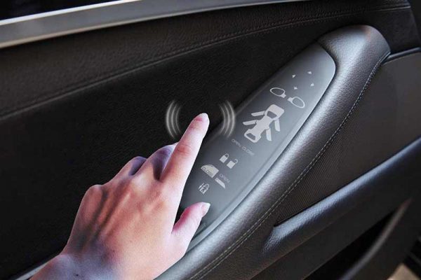 Hand controls for cars haptic feedback